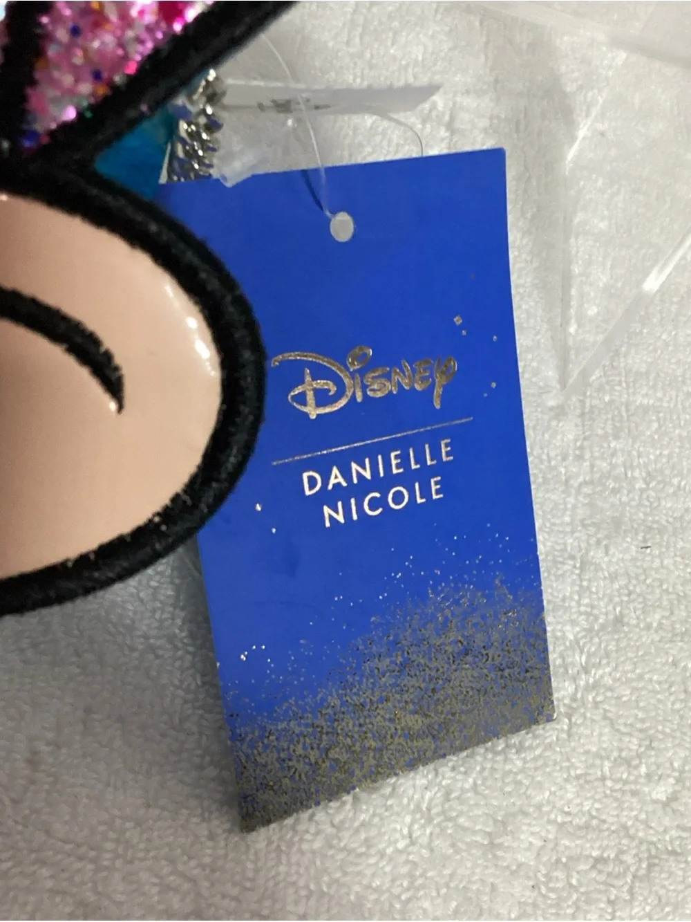 Danielle Nicole Disney Snow White Glitter Dopey Dwarf Kitsch Crossbody Bag READ